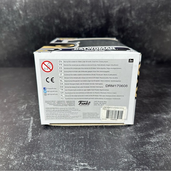 FUNKO POP HEROES BATMAN THE ANIMATED SERIES 194 CATWOMAN VINYL FIGURE NEW - Picture 6 of 6